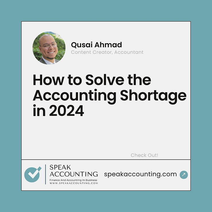 How to Solve the Accounting Shortage in 2024