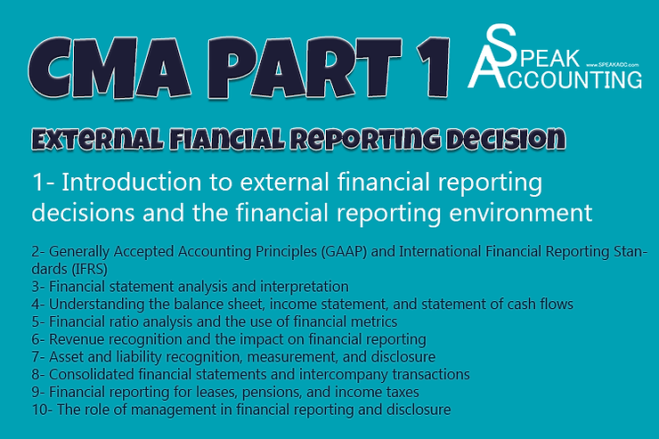 An Introduction to External Financial Reporting Decisions and the Financial Reporting Environment