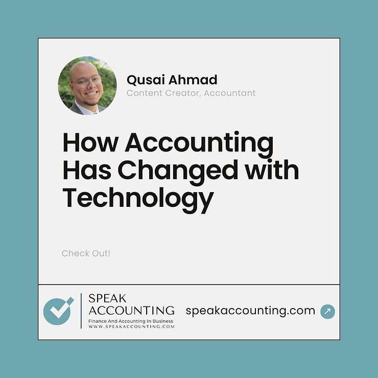 How Accounting Has Changed with Technology