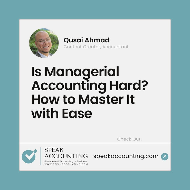 Is Managerial Accounting Hard? How to Master It with Ease
