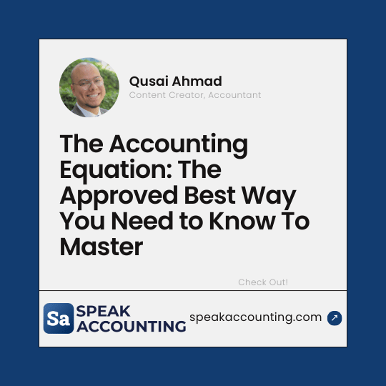 The Accounting Equation: The Approved Best Way You Need to Know To ...