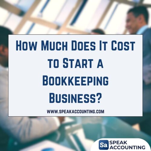 How Much Does It Cost to Start a Bookkeeping Business?